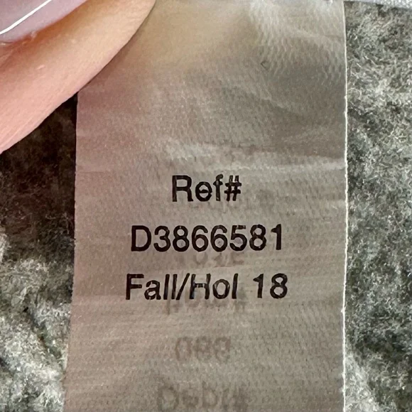 Eddie Bauer 1/4 Zip Fleece Pullover Sweater Heather Grey Size Large - Picture 13 of 13